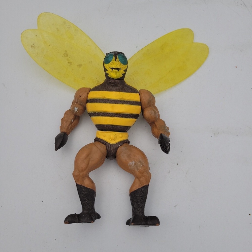 Vintage Mattel 1983 Masters of the Universe Buzz-Off Action Figure MOTU Bee